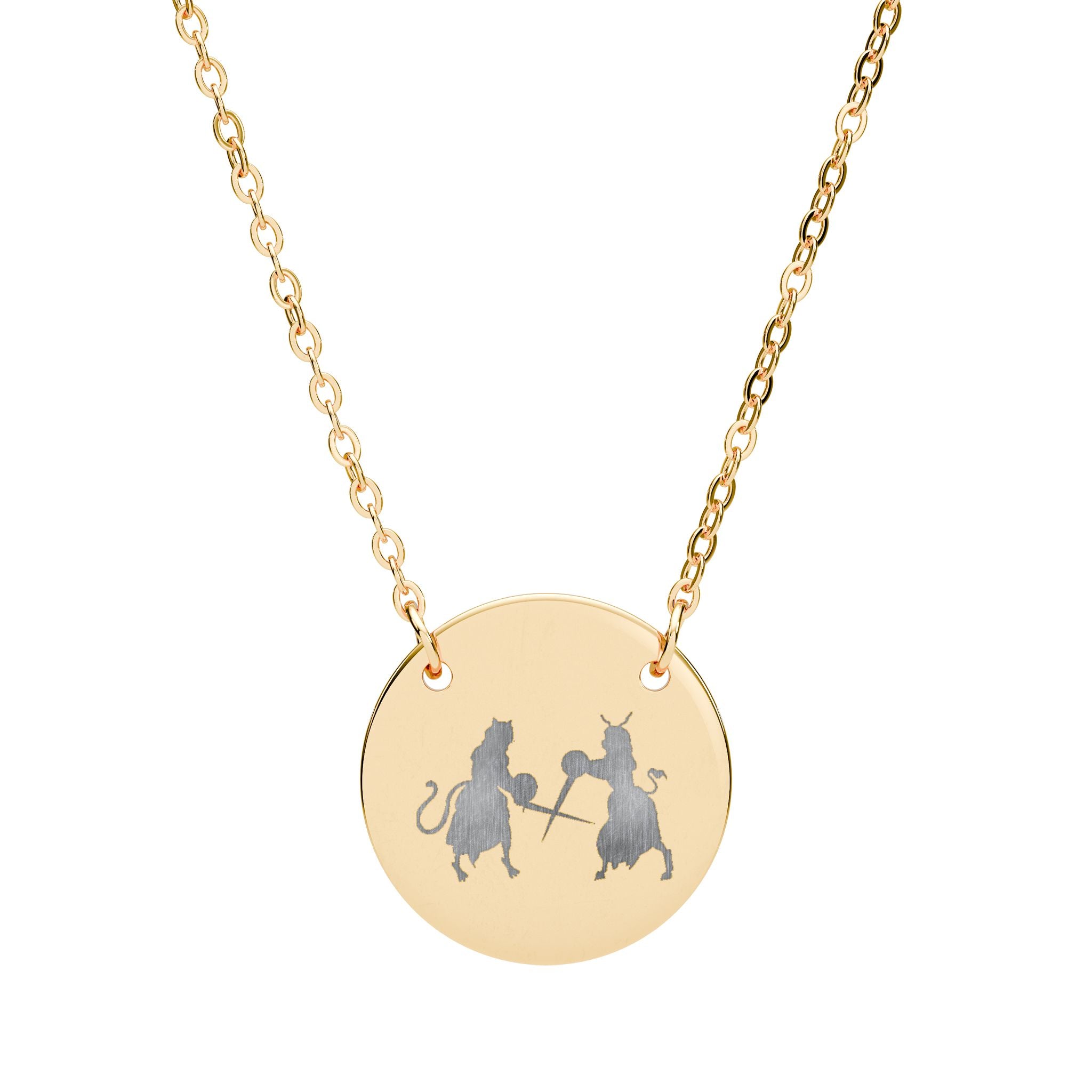 Ella Rose's Bucklist Engraved Necklace
