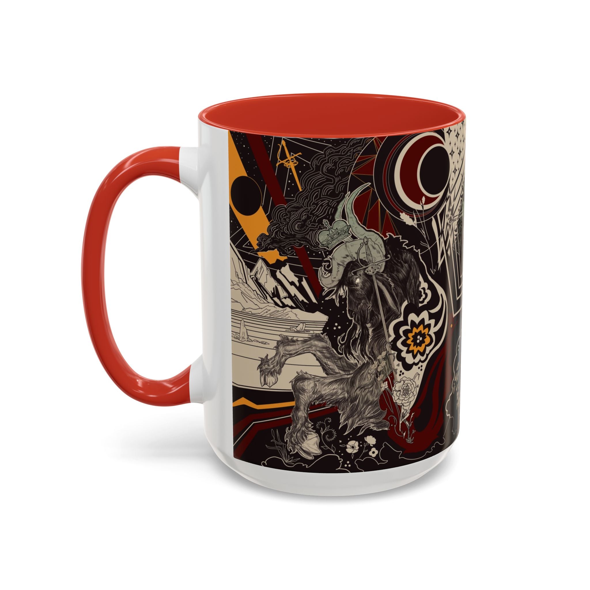 Jon Kutzer's Triptych (Colored) Mug
