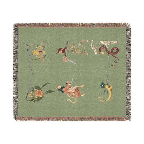 Ella Rose Woodland Fancifuls Blanket