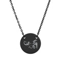 Ella Rose's Rapierist Engraved Necklace