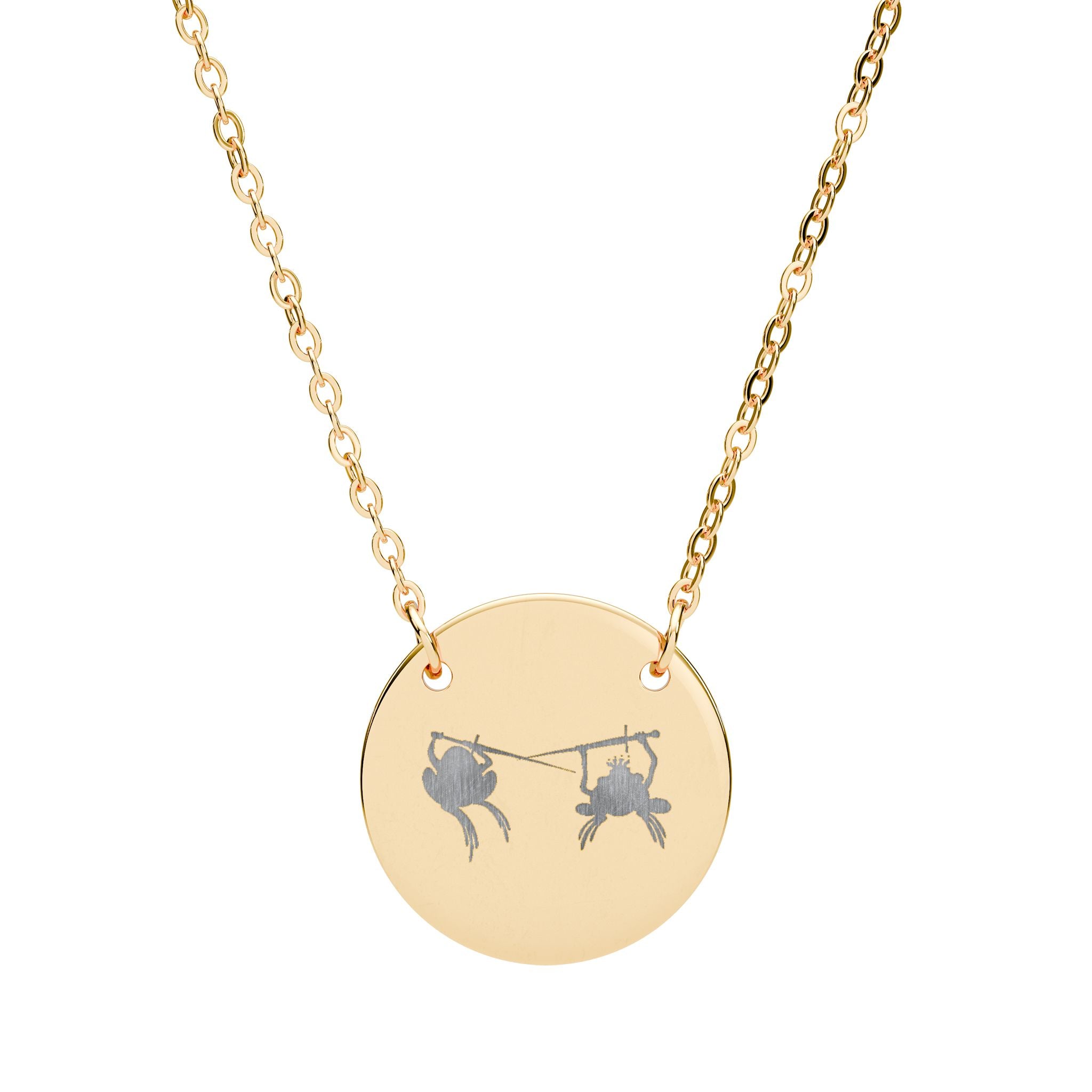 Ella Rose's Longfroggers Engraved Necklace