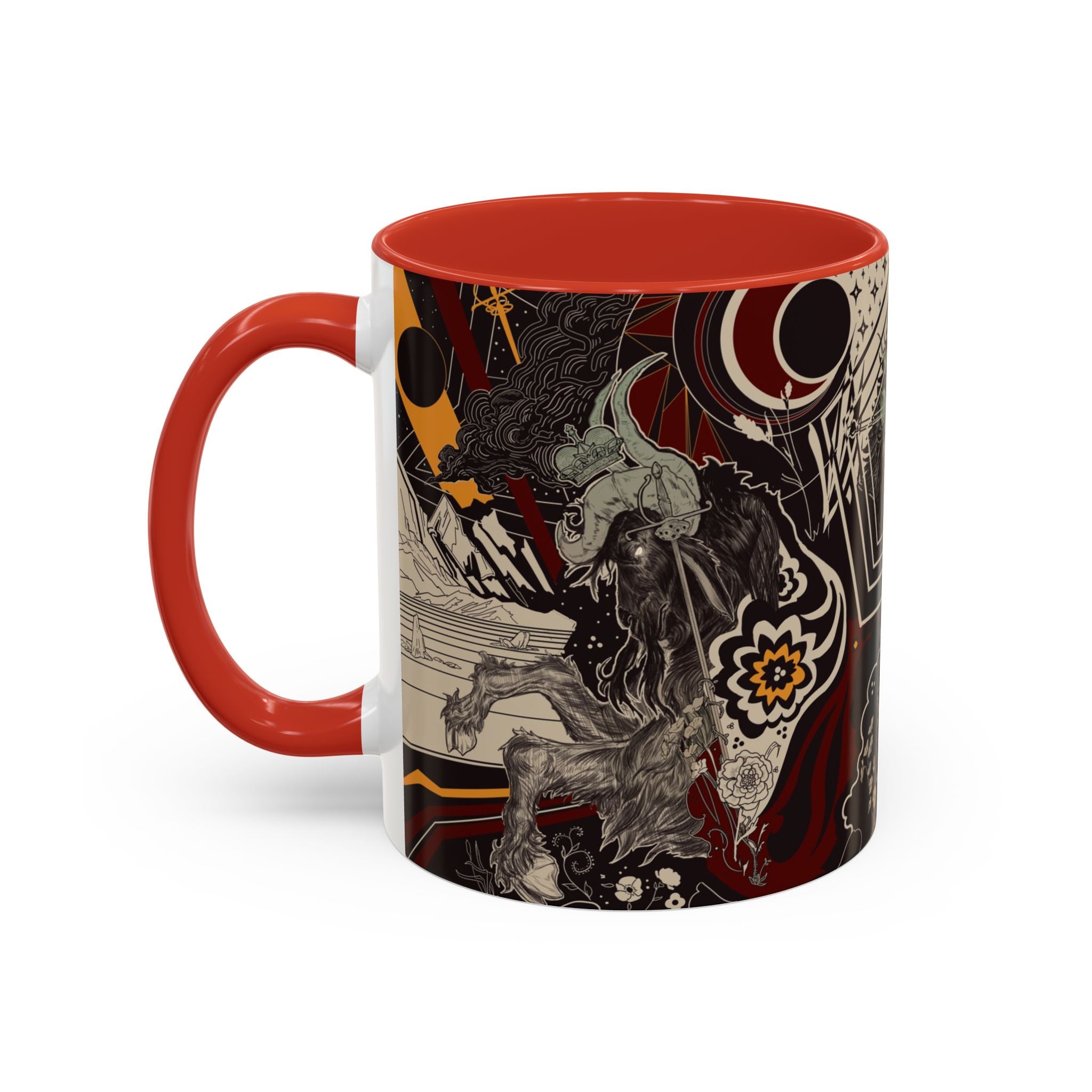 Jon Kutzer's Triptych (Colored) Mug