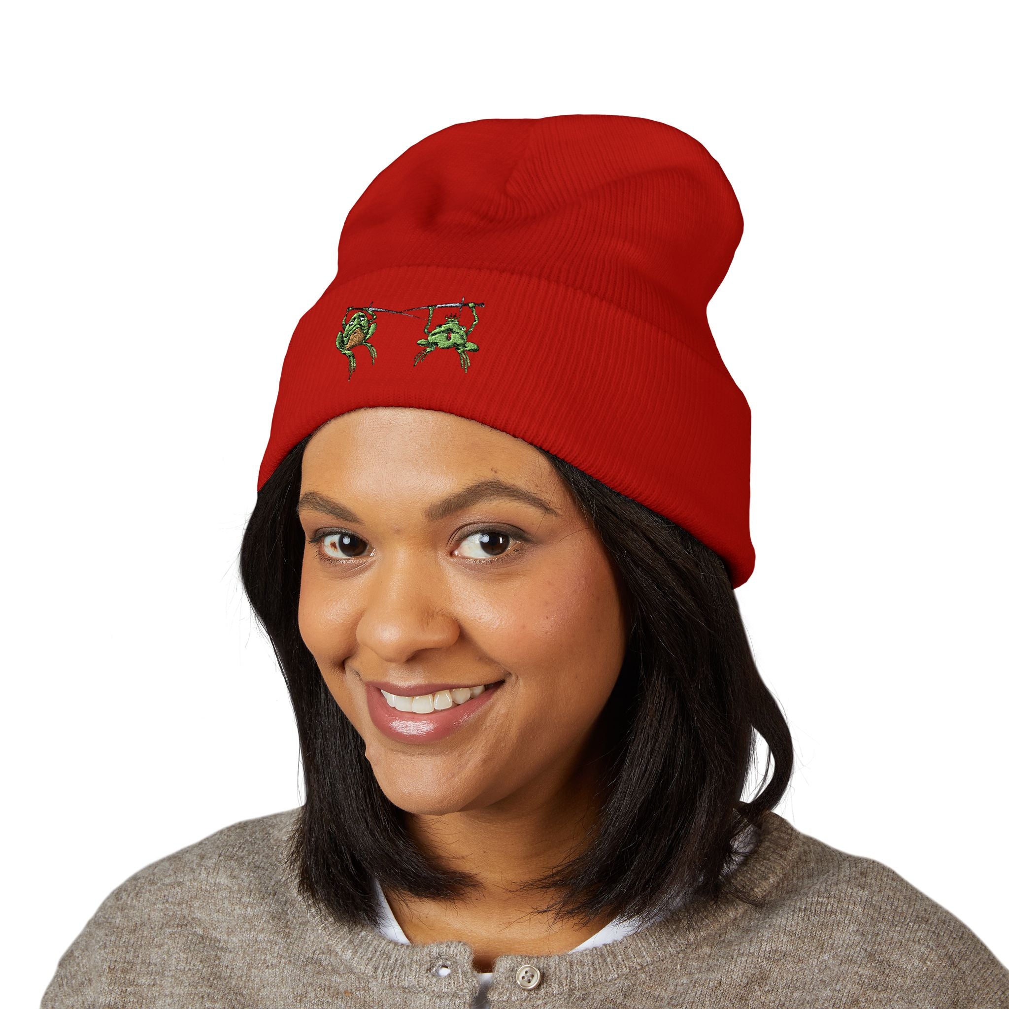 Ella Rose's Frogwar Beanie