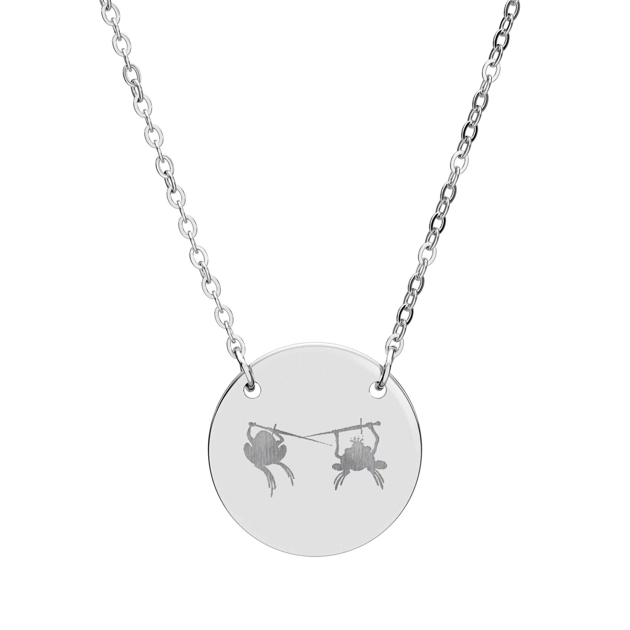 Ella Rose's Longfroggers Engraved Necklace